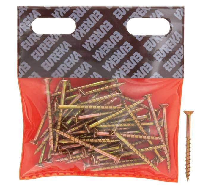 Eureka 1GH70U 4 x 50mm Chipboard Smooth Shank (50 Pack)