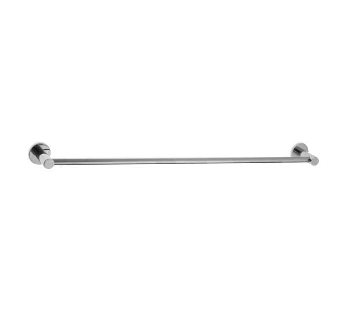Lusso Bianco Single Towel Rail - Chrome (120 x 50 x 750mm)