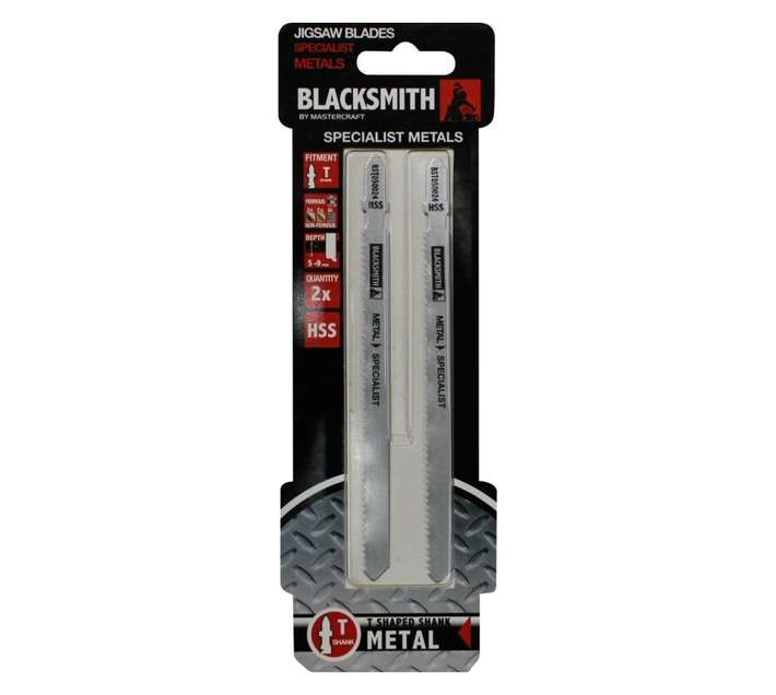 Blacksmith T Shank Metal 5-9mm Jigsaw Blade (2 piece)