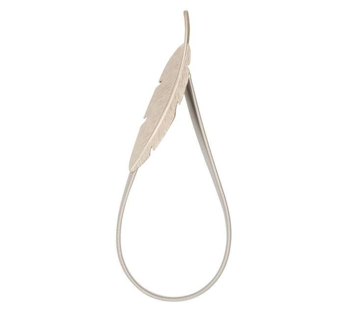 Design House Feather Tieback - Silver