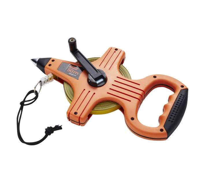 Grip Steel Tape Measure - Orange (50m)