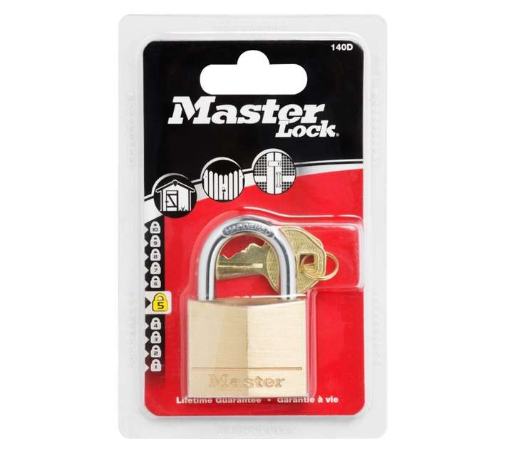 Master Lock Padlock - Brass (40mm)