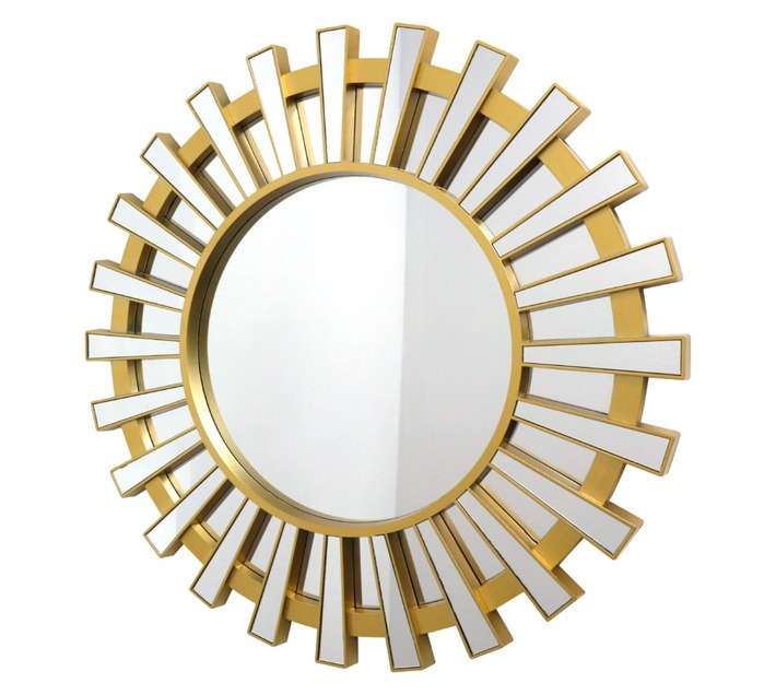 Design House Ornate Mirror - Gold (660 x 660mm)