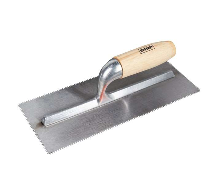 Grip Serrated Edge Flooring Trowel (290 x 120mm)