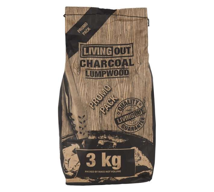 Living Out Hardwood Charcoal (3kg)