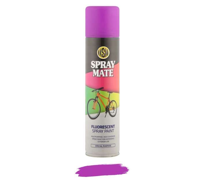 Spraymate Spray Paint - Fluorescent Violet (250ml)