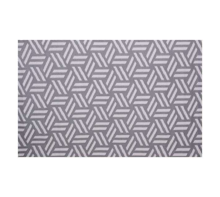 Stefano and Co Pitaya Geometric Outdoor Rug - Grey (2300 x 1600mm)