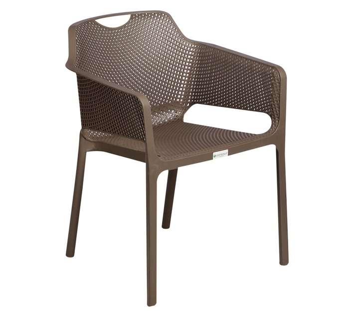 Contour Outdoor CH-ROMA-CP-OD-B Roma Chair - Cappuccino (510 x 595 x 790mm)
