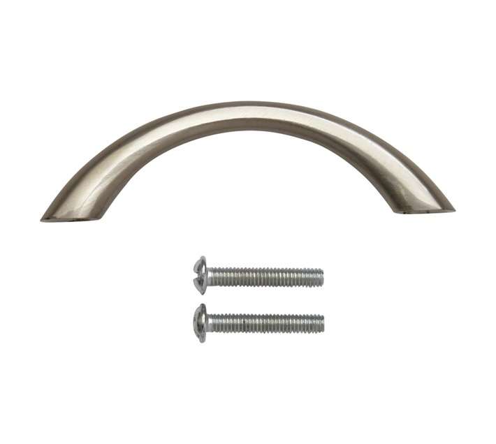 Home and Kitchen Zamac Whalebone Handle - Silver (64mm)