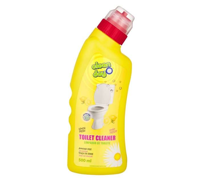 Clean Day CDTC500 Toilet Cleaner - Lemon (500ml)