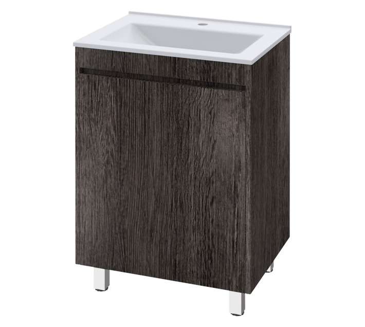 Luximo Design Floor Standing Robin Vanity Basin - Stone (600mm)