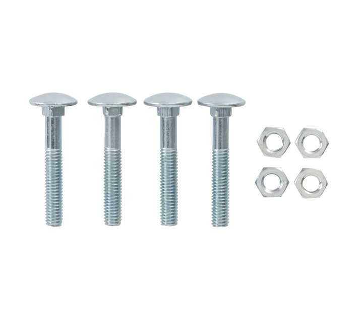 Eureka 6 x 40mm Cup Square Bolt and Nut (4 Pack)