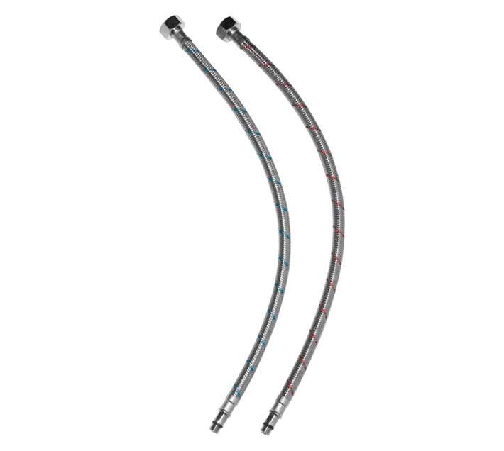 Lusso Assorted DN8 Braided Flexi Hose (12.7 x 254mm)