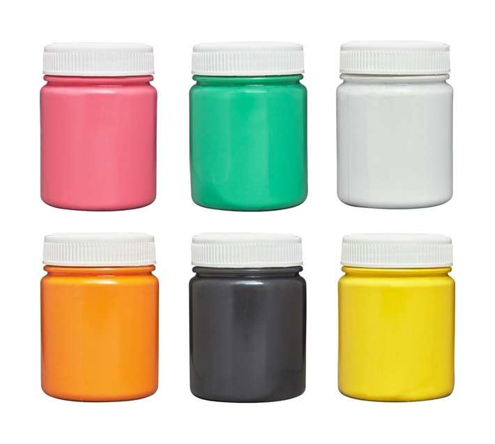 Heritage 6 Piece Assorted Powder Paint Set (100ml)