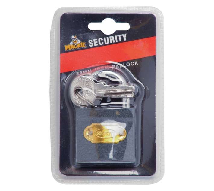 Mackie 97030153 Iron Security Padlock (38mm)