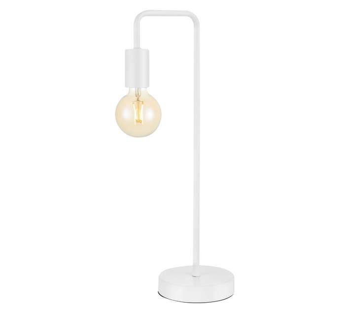 Bright Star Lighting Metal Table Lamp - White (60W)