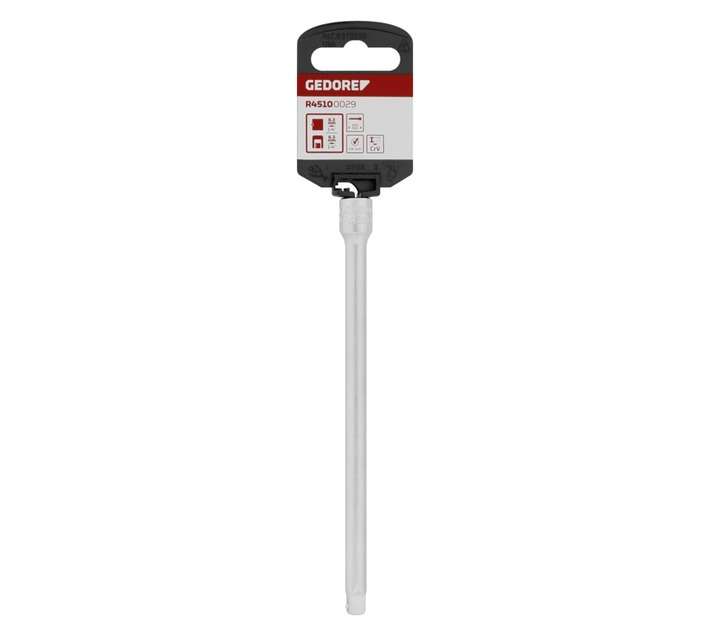 Gedore Red 1/4 Inch Bit Extension Socket (150mm)