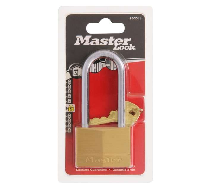 Master Lock Laminated Steel Padlock - Brass (50mm)