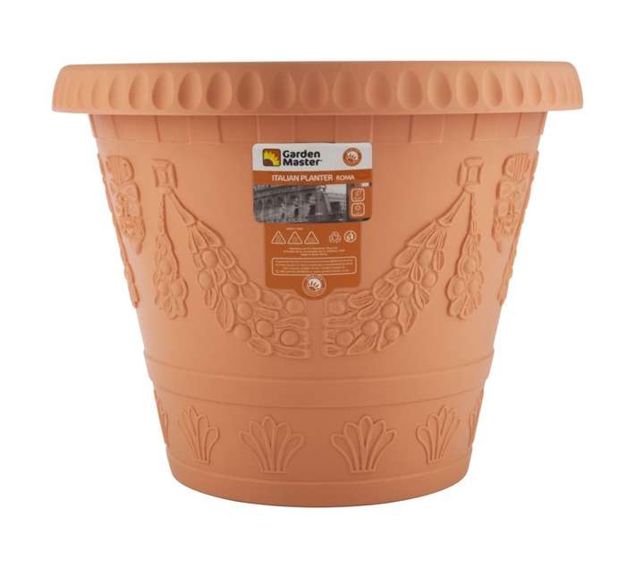 Garden Master Roma Italian Pot - Terracotta (350mm)