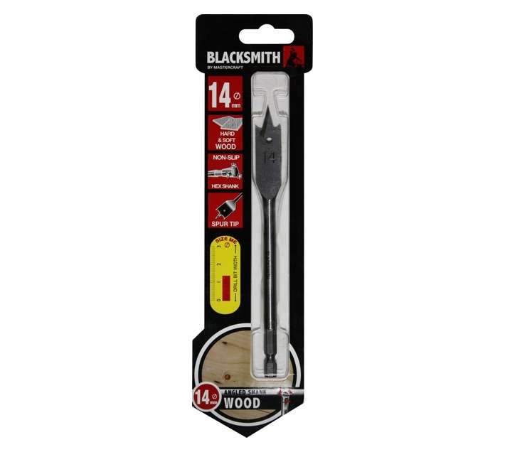 Blacksmith 14mm Flat Wood Drill Bit