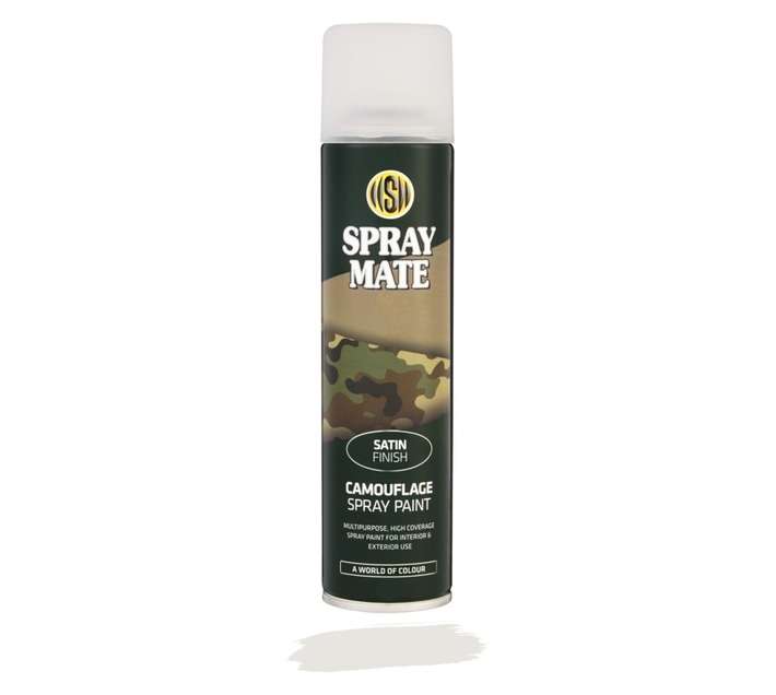 Spraymate Camo Matt Spray Paint Clear 250ml