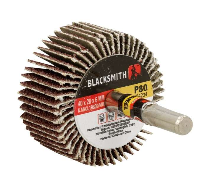 Blacksmith P80 Chuck Mount Flap Wheel (40 x 20mm)