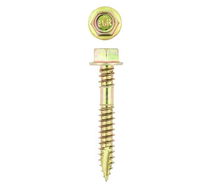 Eureka 30 x Pasivated Type 17 Tek Wood Screw - Yellow (5.5 x 38 x 5.5mm)
