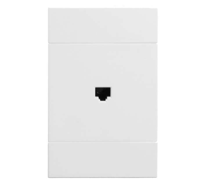 Veti RJ45 2x4 Data Socket Outlet - White