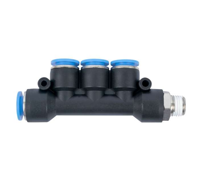 AirCraft 6.35mm 4 Port Hose Manifold (10mm)