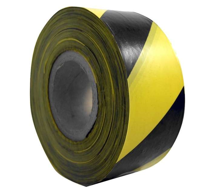 DEJUCA IBTY575 Barrier Tape - Yellow/Black (75mm x 500m)