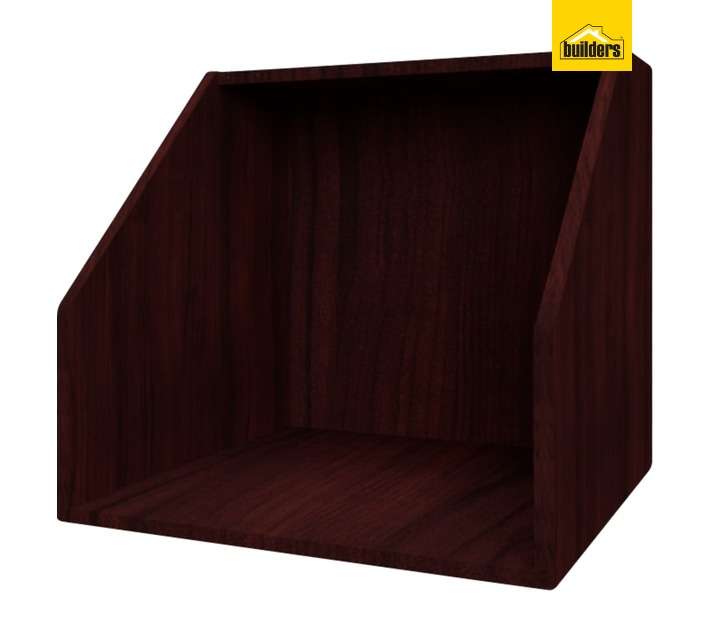 Home and Kitchen Melamine Microwave Cabinet - Mahogany