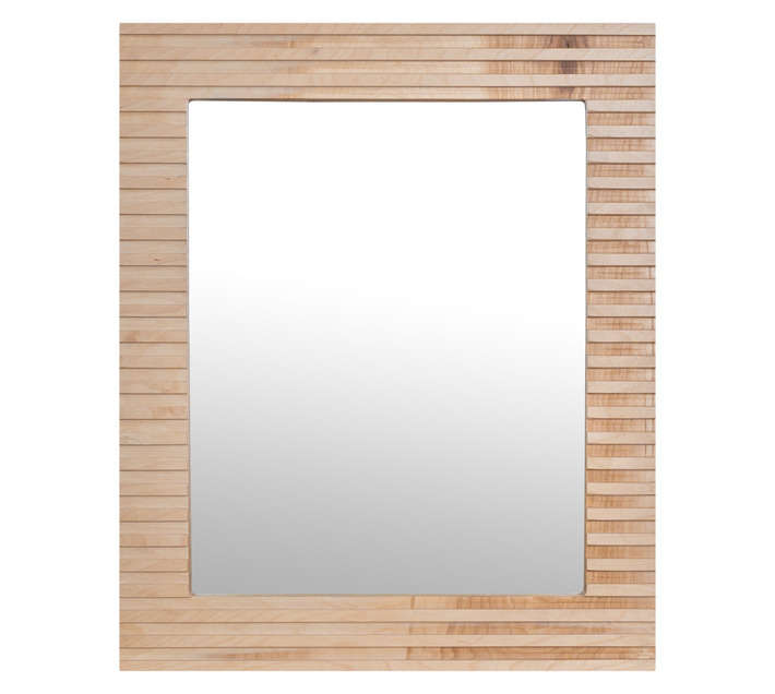 Valley Framed Door Mirror Cabinet - Oak