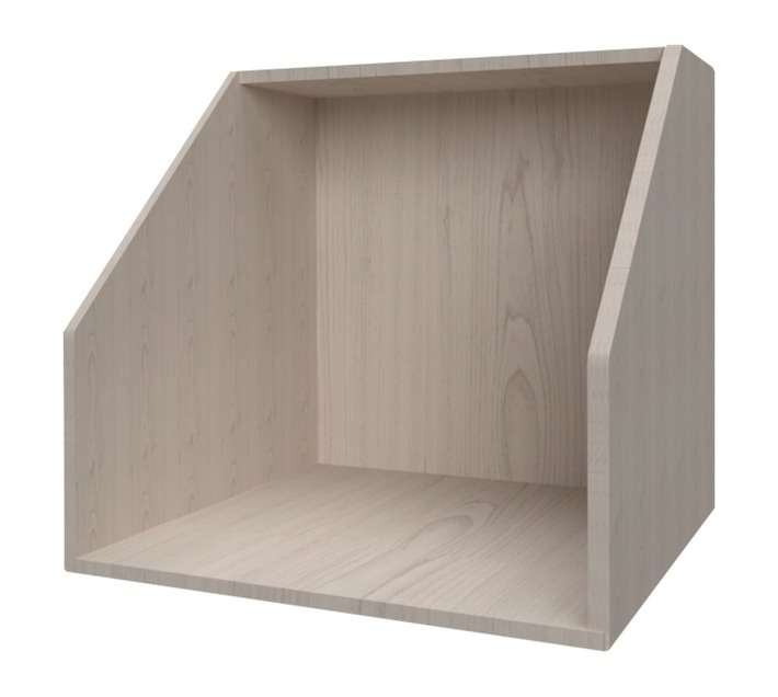 Home and Kitchen Wrap Microwave Cabinet - Black Cherry