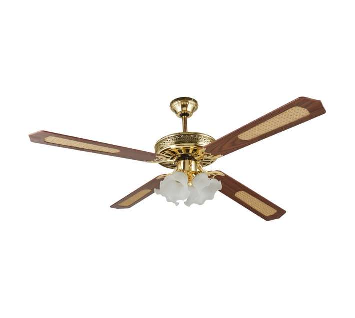 Goldair CF-400A 4 Light Ceiling Fan - Brown (1320mm)