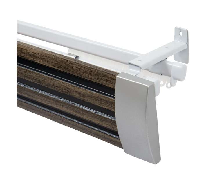 Designer Pole Fluted - Grey (105mm x 1.5m)