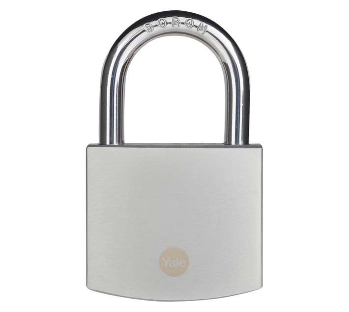 Yale Brass/Chrome Padlock (60mm)