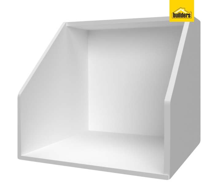 Home and Kitchen Melamine Microwave Cabinet - Alpine White