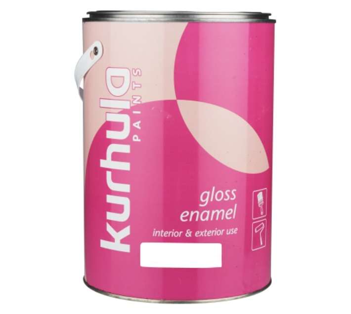 Kurhula Gloss Enamel Paint - Dark Brown (1L)