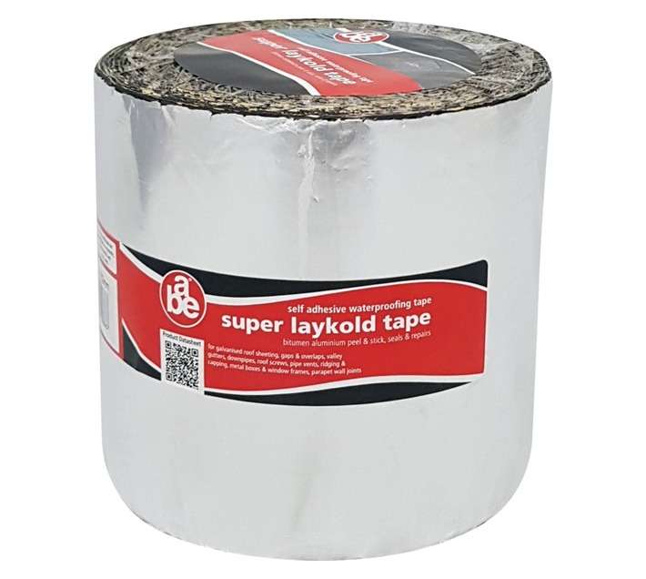 A.b.e Waterproof Tape - Silver (100mm x 5m)