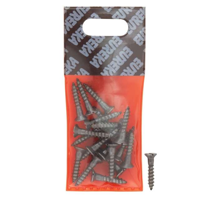 Eureka 1BI30U 5 x 25mm W/Screw Countersunk Steel (20 Pack)