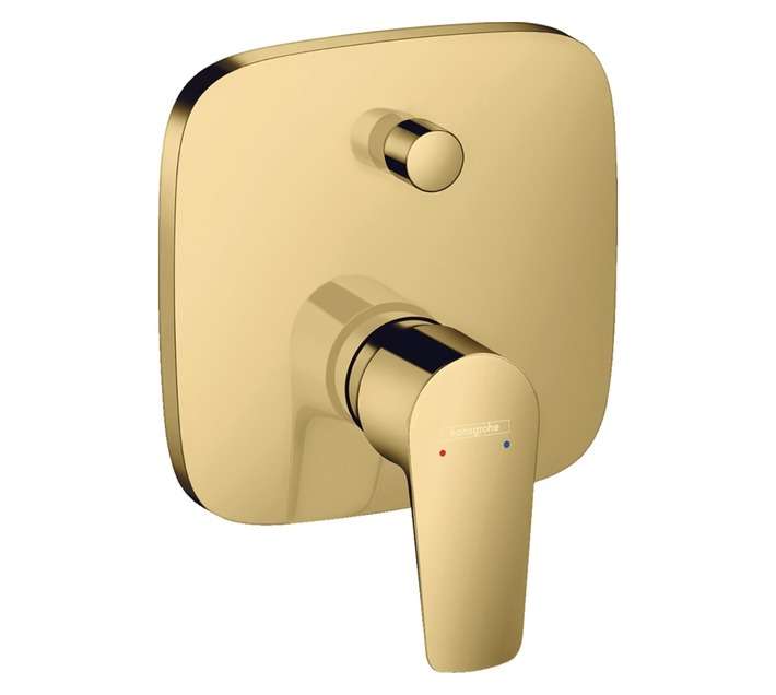 Hansgrohe Talis E Concealed Bath Mixer - Polished Gold Optic