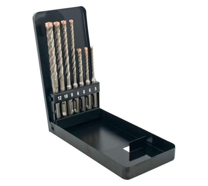 Alpen 7 Piece Force X SDS Plus Drill Bit Set ALP805000071