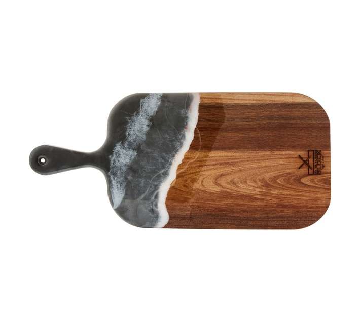 My Butchers Block Medium Cheese Board - Black (380 x 220 x 22mm)