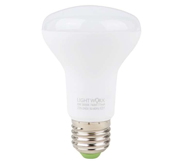 Lightworx LED R63 8w E27 - Warm White