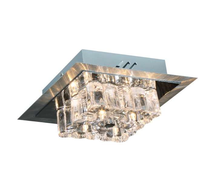 Eurolux Square Ceiling Light - Chrome