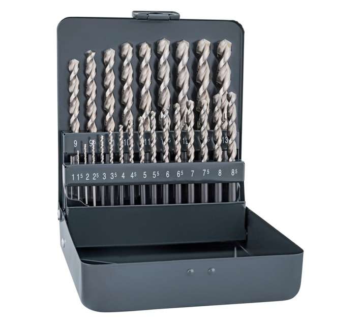 Alpen 25 Piece HSS Cobalt Jobber Drill Bit Set ALP KM25COB