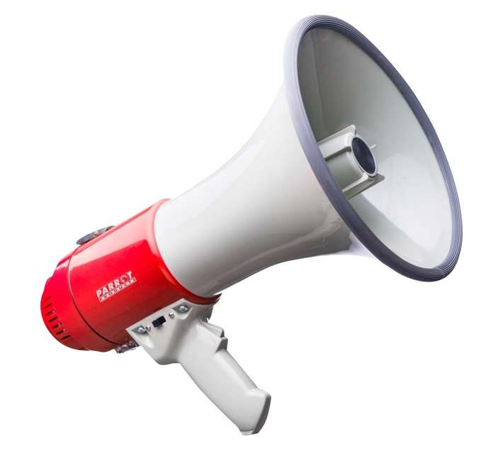 Parrot Products IS1001 25 Watt Megaphone