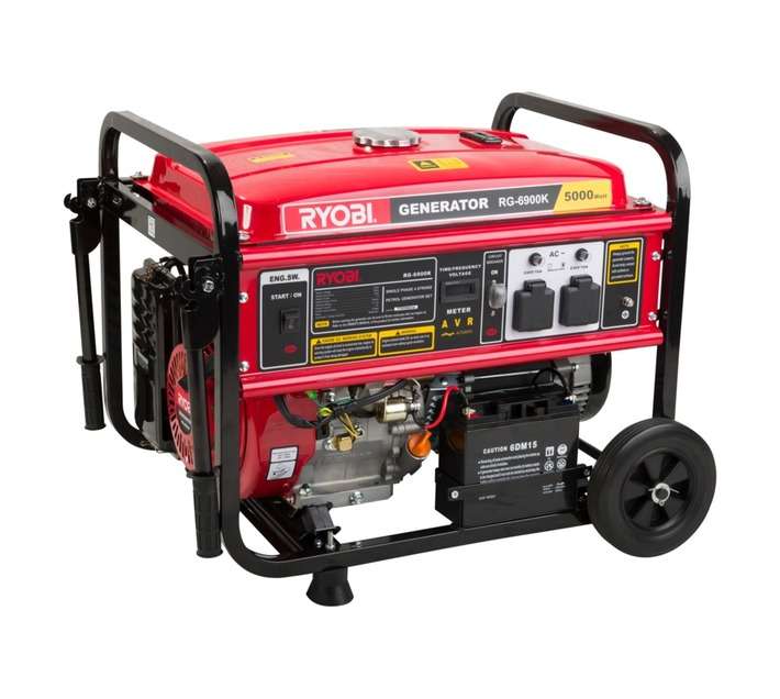Ryobi RG-6900K Generator 5500W 4-Stroke Key-Start