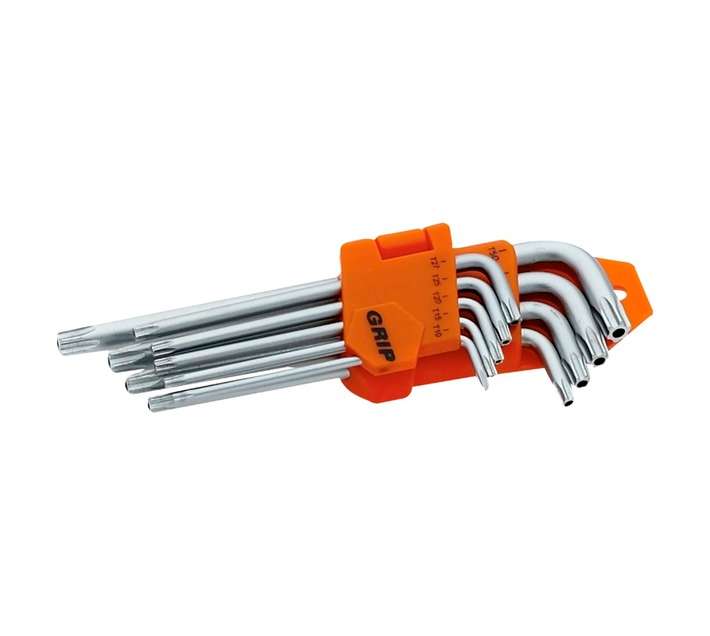 Grip 9 piece Torx Key Wrench Set