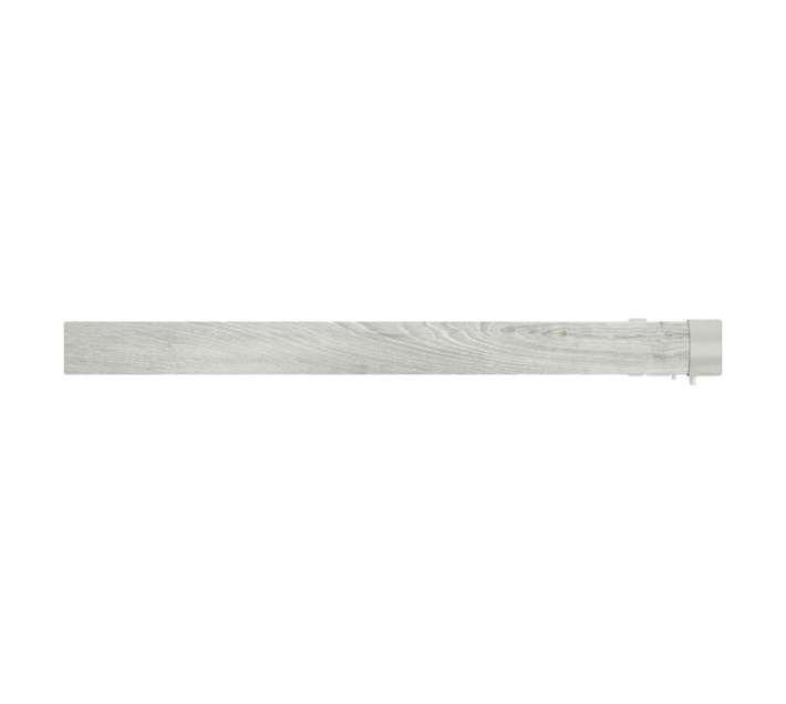 Design House 40PP3A Double 40mm Rod and Track - Grey Oak (2000mm)